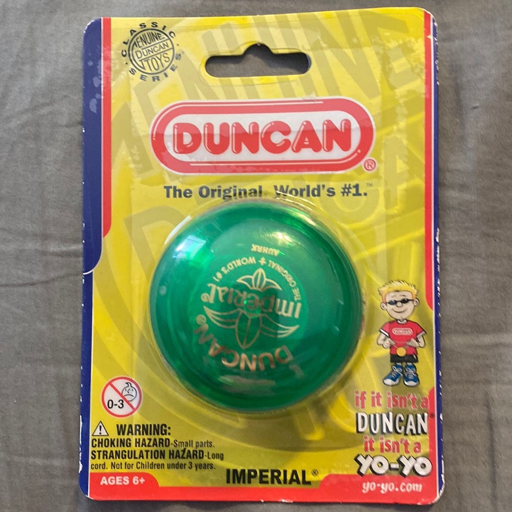 Green Duncan yo yo